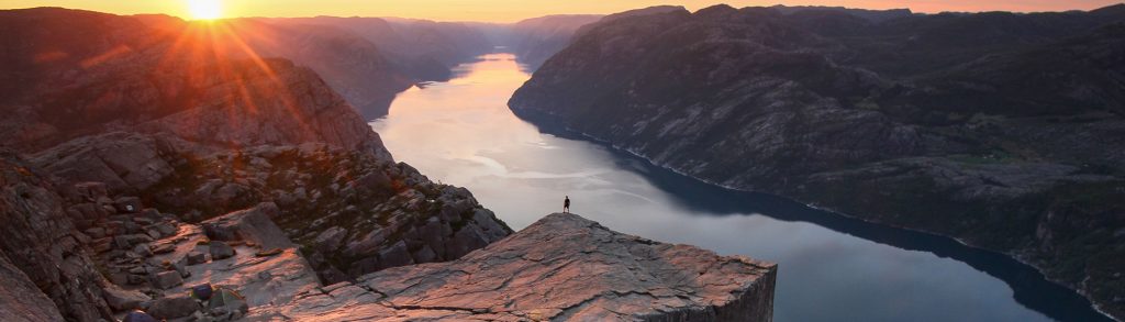 Fantastisk-utsikt-på-Preikestolen